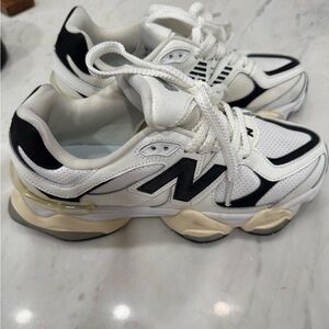 New Balance 9060. White and Black. Women’s US size 8